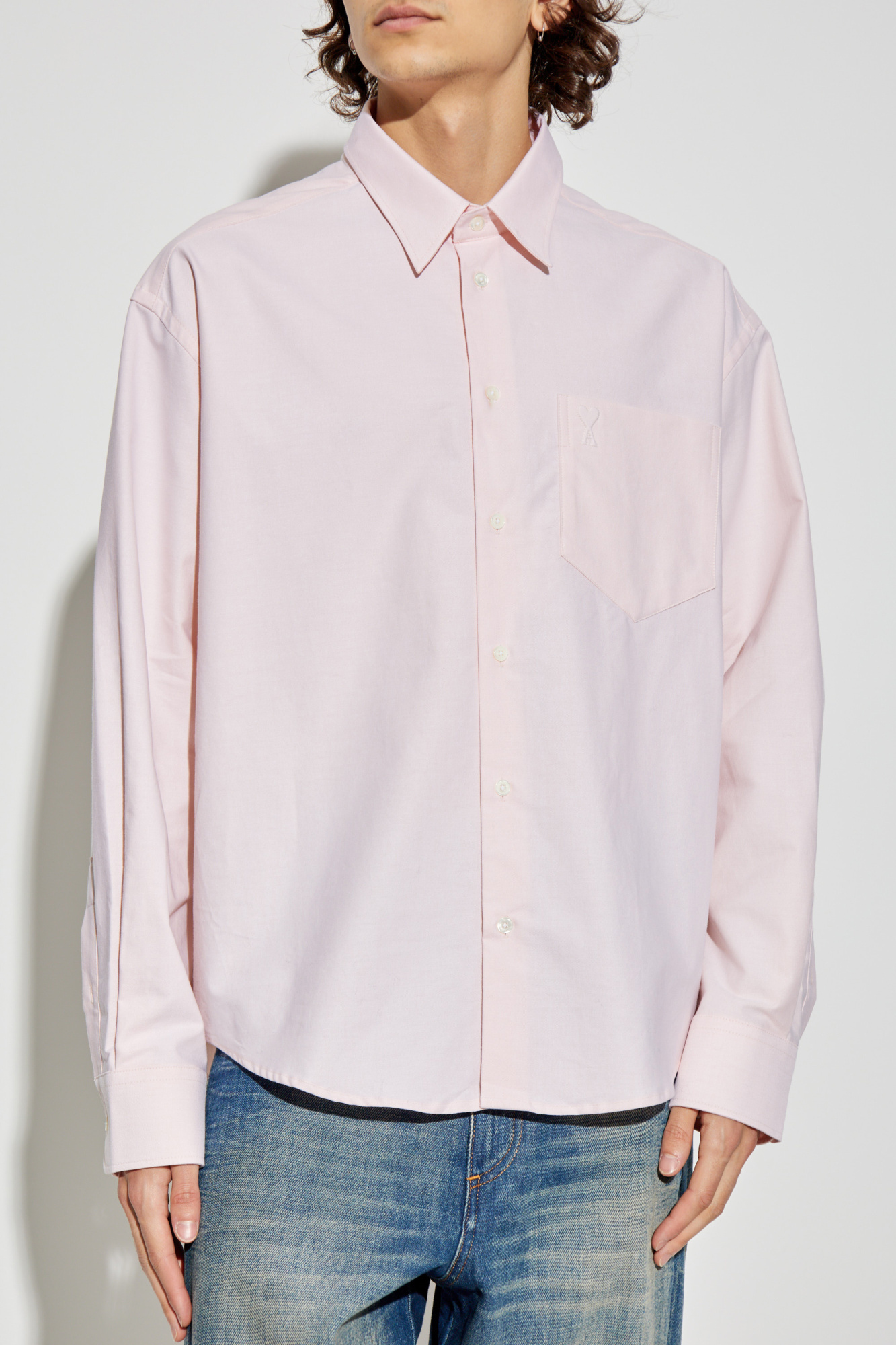 Ami Alexandre Mattiussi Shirt with logo | Men's | Vitkac